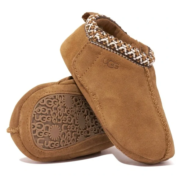 UGG • Chestnut First Shoes Tasman Slippers Includes Box - Picture 3 of 9